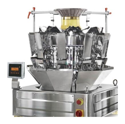 Weighing and packaging systems, from feeder to pallet