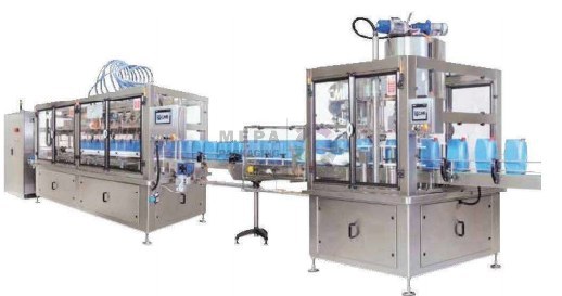Automatic Filling & Capping Line for Liquids and Creams
