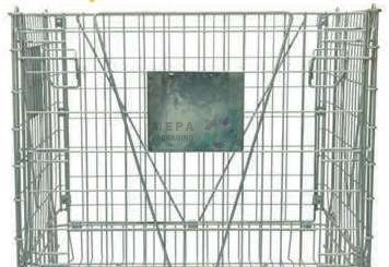 Collapsible Wire Containers for Preforms