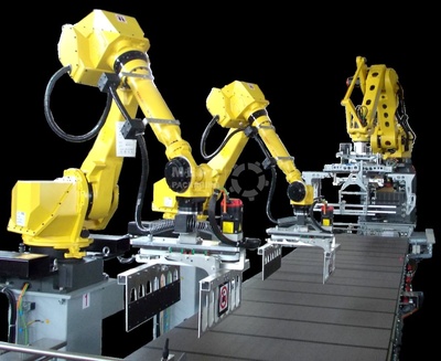 Robotic Palletizer & Depalletizer Cell